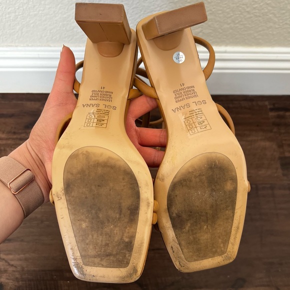 Revolve Sol Sana Wren Heel in Tan - Picture 16 of 16